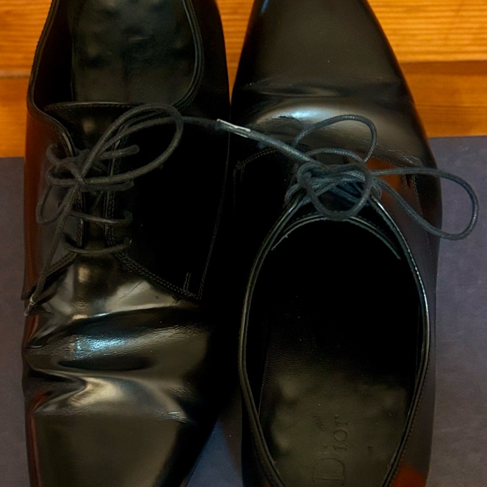 Dior Black Oxfords